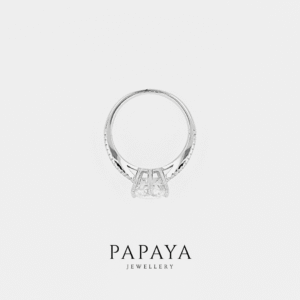 Aria Ring | 2.0ct Round Brilliant Moissanite Ring